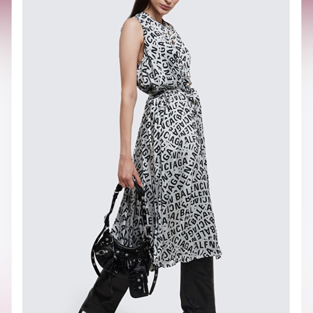 Balenciaga Logo dress